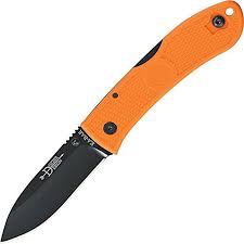 Ka-Bar Dozier Orange Folding Hunter Folding Knife