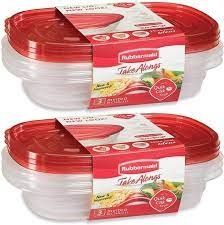 Rubbermaid TakeAlongs Food Storage Containers