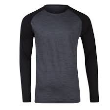 Ridge Men’s Aspect Midweight Merino Wool Base Layer Long Sleeve Shirt