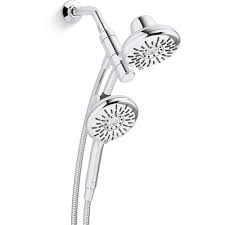 Kohler Freespin Bellerose 3-Spray Dual Showerhead Combo