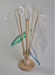 FloWorks Design Plastic Bag and Bottle Dryer