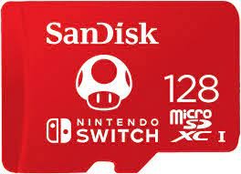 SanDisk MicroSDXC card for Nintendo Switch