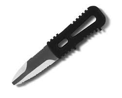 Gerber River Shorty Fixed Blade Dive Knife Black