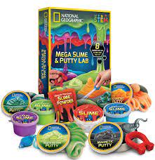 National Geographic Mega Slime Kit & Putty Lab vs Nerf Ultra One ...