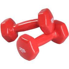 Details about   SPRI Dumbbells Hand Weights Vinyl Coated Exercise & Fitness Dumbbell 