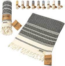 Demmex Organic Diamond Weave Turkish Towel