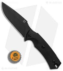 Fox Knives Felin Fixed Blade Knife Black G-10