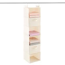 The Container Store 6-Compartment Canvas Hanging Sweater Organizer