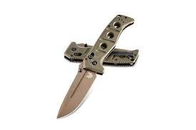 Benchmade Adamas AXIS Lock Knife Olive G-10