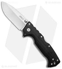 Cold Steel Demko AD-10 Lockback Knife Black G-10