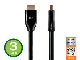 Monoprice 4K Certified Premium High Speed HDMI Cable