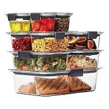 Rubbermaid Brilliance Storage Container, Large