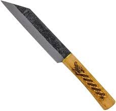 Condor Norse Dragon Knife Seax Hickory Wood