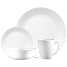 Corelle Winter Frost White, 12 Piece, Dinnerware Set