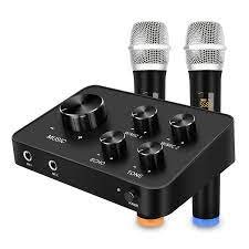 Rybozen K201 Portable Karaoke Microphone Mixer