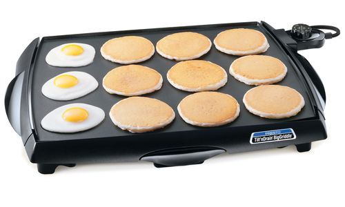 Presto 7046 Tilt 'n Drain Big Griddle Cool-Touch