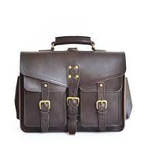 Marlondo Leather Wing Briefcase
