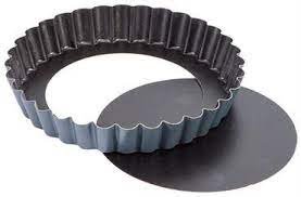 Matfer Steel Non-stick Tart Mold with Removable Bottom