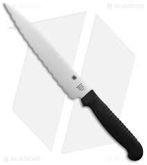 Spyderco 6" Utility Kitchen Knife Black Sermollan