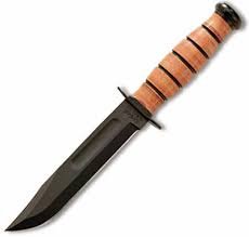 Ka-Bar Bowie Full-Size Navy Knife Leather Sheath