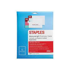 Staples Business Cards