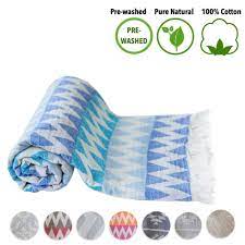 Mebien Turkish Beach Bath Towel