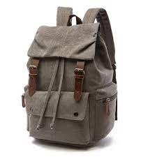 More Than A Backpack Vintage Large Canvas Backpack
