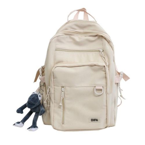 More Than A Backpack Double-Deck Waterproof School Backpack